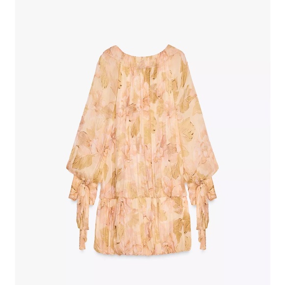 Zara NWT printed short dress ZW collection 2634/076 - Picture 4 of 7